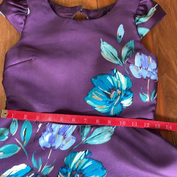 Zunie Mercado Floral Fit & Flare Dress Size 10 - Picture 9 of 14